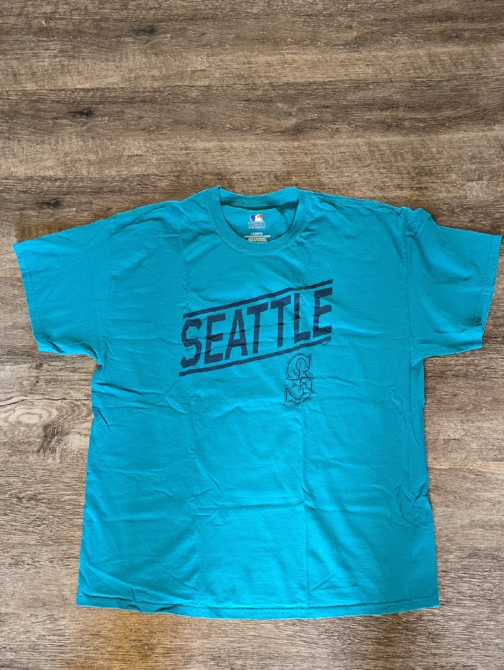 Seattle Graphic Teal Men’s T-Shirt